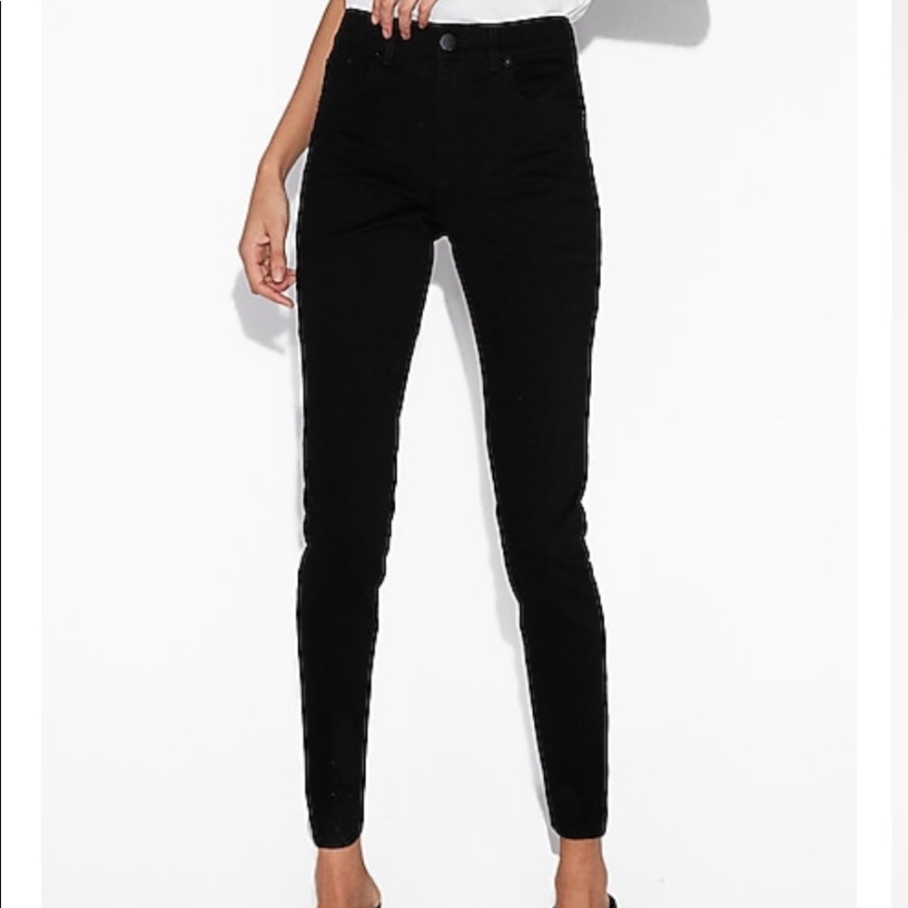 Express Black Jean Leggings